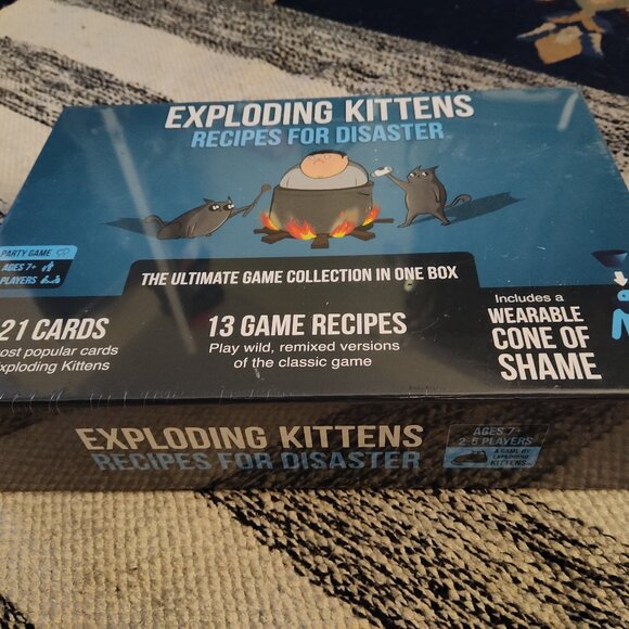 NEW Exploding Kittens Recipes for Disaster - Deluxe Game Set - Family Game - Picture 2 of 5